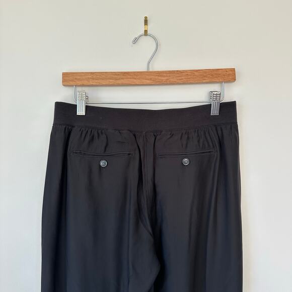 NWOT ATM Pure Silk Jogger Pant Black S - Picture 4 of 11